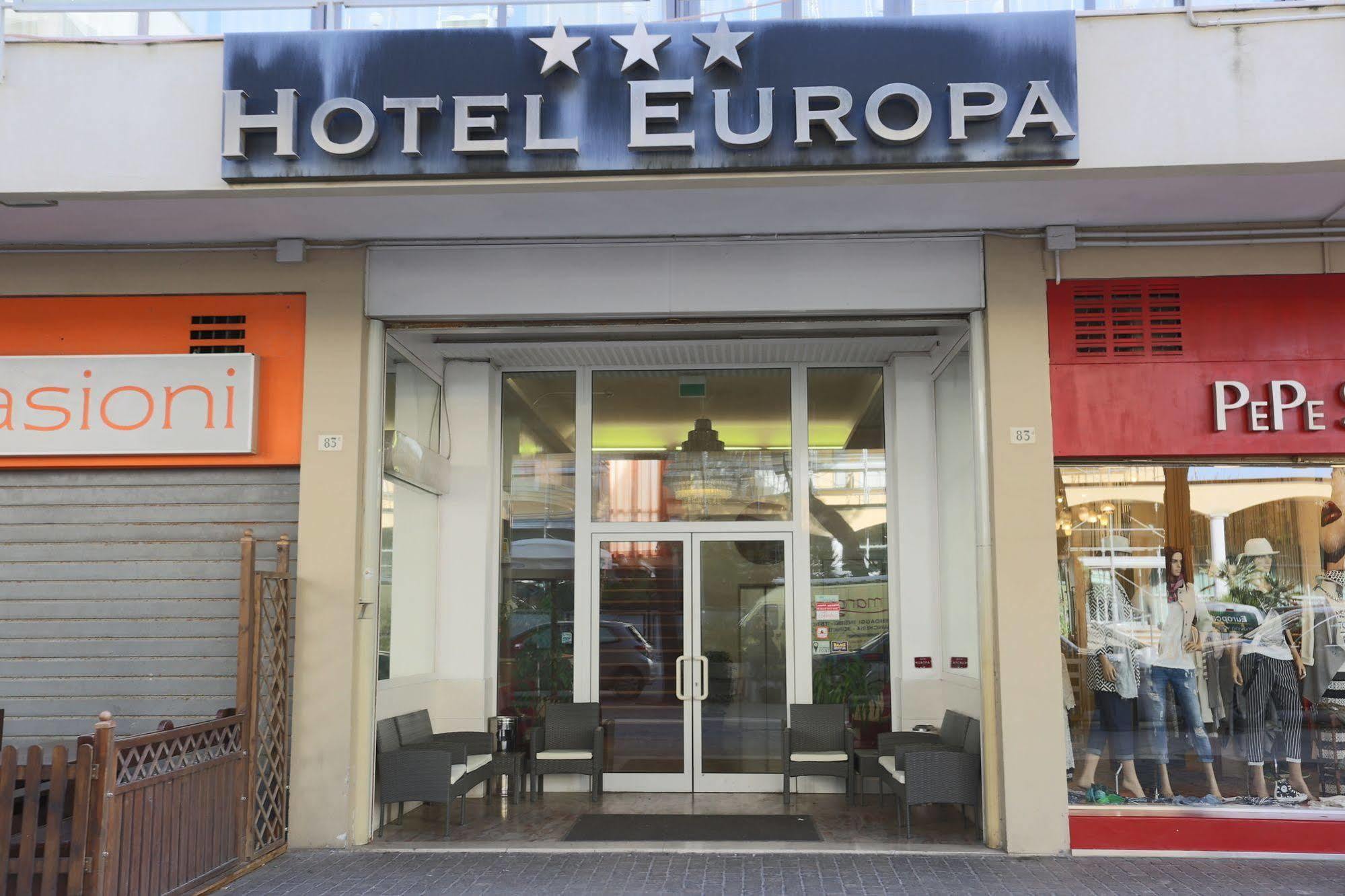 Hotel Europa Rimini Exterior foto